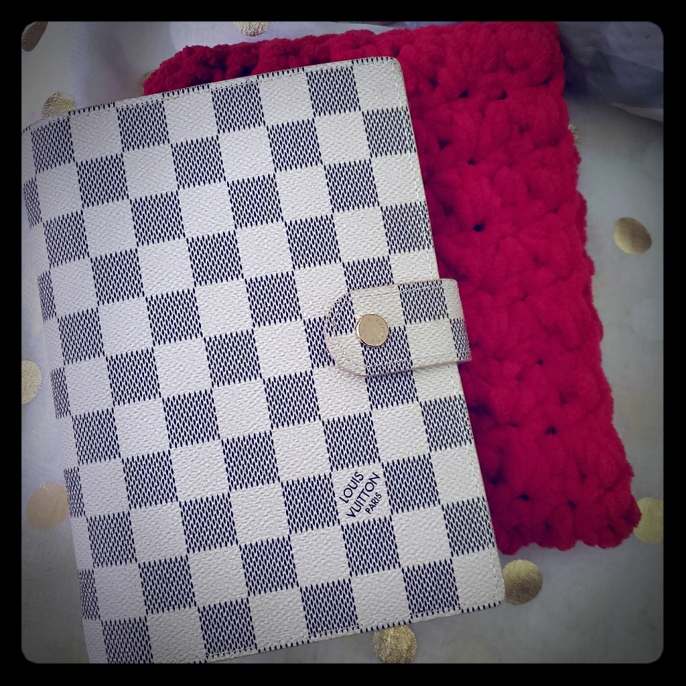 Handmade Crochet Planner Pouch